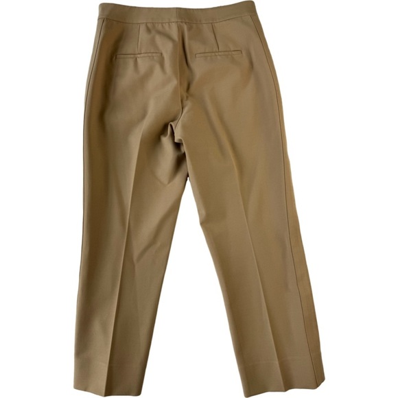 Vince woman’s front middle stich classic ankle pants mustard color size 10 - Picture 2 of 14